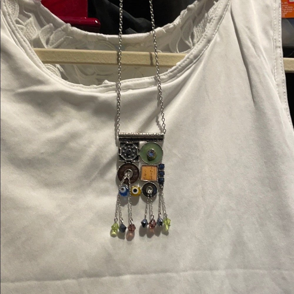 Evil eye necklace